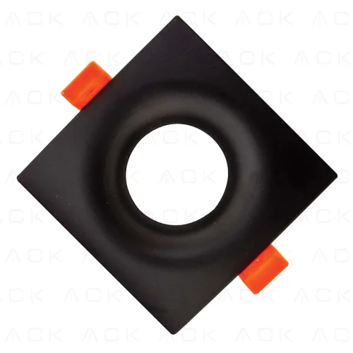 ACK AH03-04041 Terra Siyah Sıva Altı Spotlight Kare - 1