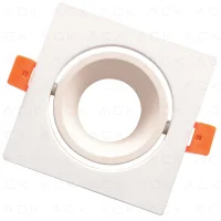ACK AH03-04080 Terra Beyaz Sıva Altı Spotlight Kare - 1