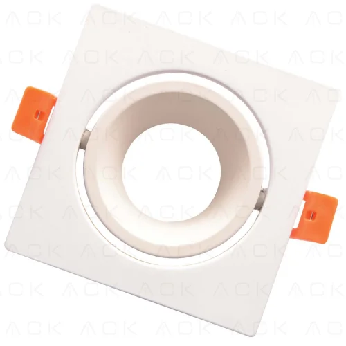 ACK AH03-04080 Terra Beyaz Sıva Altı Spotlight Kare - 1