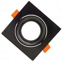 ACK AH03-04081 Terra Siyah Sıva Altı Spotlight Kare - 1