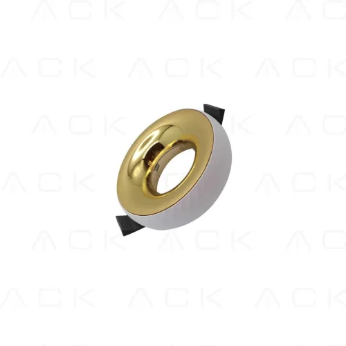 ACK AH03-04124 Beyaz+Gold Sıva Altı Spotlight 95*35mm - 1