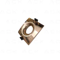 ACK AH03-04136 Fransız Gold Sıva Altı Spotlight 100*100*30mm - 1