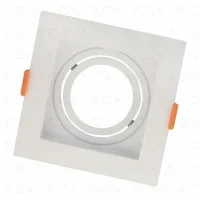 ACK AH03-05000 Pc Beyaz Spot Armatür Kare - 1
