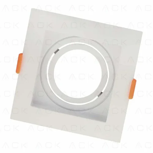 ACK AH03-05000 Pc Beyaz Spot Armatür Kare - 1
