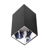 ACK AH03-07651 Sivaüstü Dekoratif Armatür Krom Reflektör Siyah Metal Kasa - 1