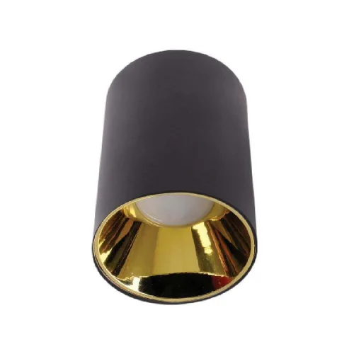 ACK AH03-08661 Sivaüstü Dekoratif Armatür Altin Reflektör Siyah Metal Kasa - 1