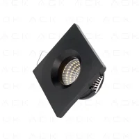 ACK AH07-01751 3W Siyah Yeşil Sıva Altı Led Spotlight - 1