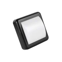 ACK AH07-05001 4W Led Duvar Apliği Siyah 3000K IP44 - 1