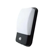 ACK AH07-05431 20W Sensörlü Led Duvar Apliği Siyah 6500K IP44 - 1