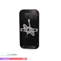 ACK AH07-05431 20W Sensörlü Led Duvar Apliği Siyah 6500K IP44 - 4