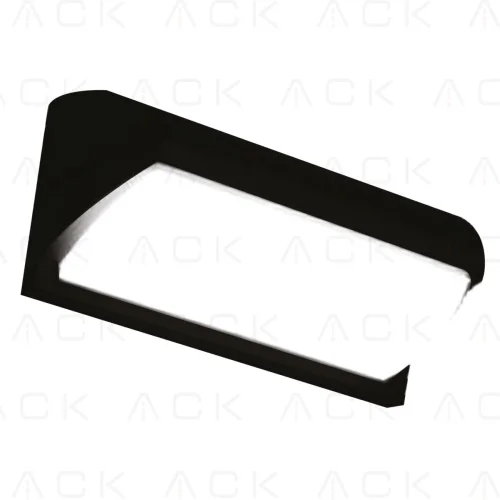 ACK AH07-06400 Led Duvar Apliği Siyah Govde 30W 3000K (Mpl18 Bl Body) - 1