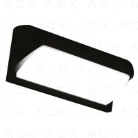 ACK AH07-06430 Led Duvar Apliği Siyah Govde 30W 6500K (Mpl18 Bl Body) - 1