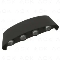 ACK AH07-07301 8*1W Siyah Aplik 3000K IP54 - 1