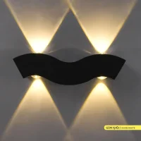 ACK AH07-07501 4W 3000K Günışığı Çift Taraflı Dekoratif Led Duvar Apliği - 2