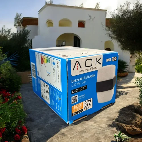 ACK AH07-07701 Ah07-07701 2X6W 3000K Günışığı Çift Taraflı Dekoratif Led Du - 2