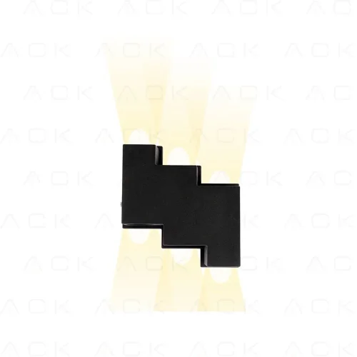 ACK AH07-08211 Dekoratif Aplik 6W 130*120*42 - 1