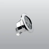 Ack AH08-00803 9W IP68 3000K Günışığı Krom Led Havuz Armatürü - 1