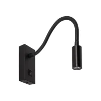 ACK AH09-00301 3W Siyah 3000K Led Aplik - 1