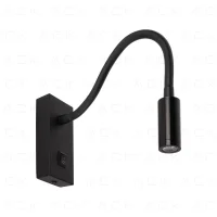 ACK AH09-00305 3W Krom 3000K Led Aplik - 1