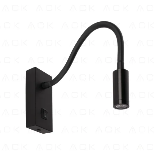 ACK AH09-00305 3W Krom 3000K Led Aplik - 1