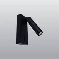 Ack AH09-00501 3000K Günışığı 3W Siyah Kasa Led Aplik - 1