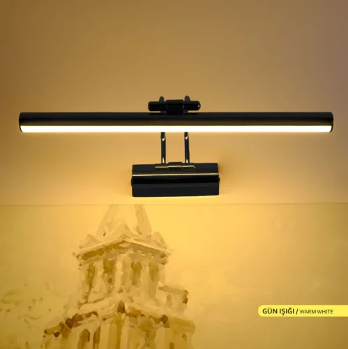 ACK AH10-00101 6W Siyah 3000K Led Tablo Aplik - 2