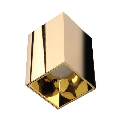 ACK AH12-07506 Sıvaüstü Dekoratif Armatür 74X110mm Beyaz Reflektör Altın Kasa - 1