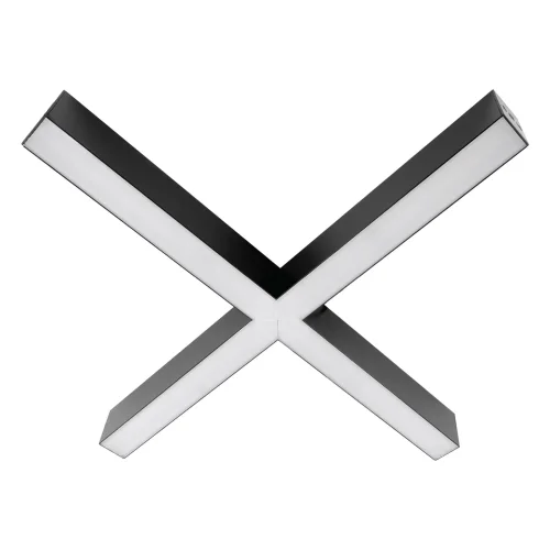 ACK AL01-02341 Linear Armatür Artı (+) Tip Siyah 850X850mm 3000K 32W - 1