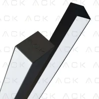 ACK AL01-10931 30W 6500K 1010mm Led Linear Armatür Siyah 76mmx76mm Driverli - 1