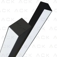 ACK AL01-23601 Led Linear Armatür 680X680mm Kare 3000K 55X76mm Osram Driverlı - 1