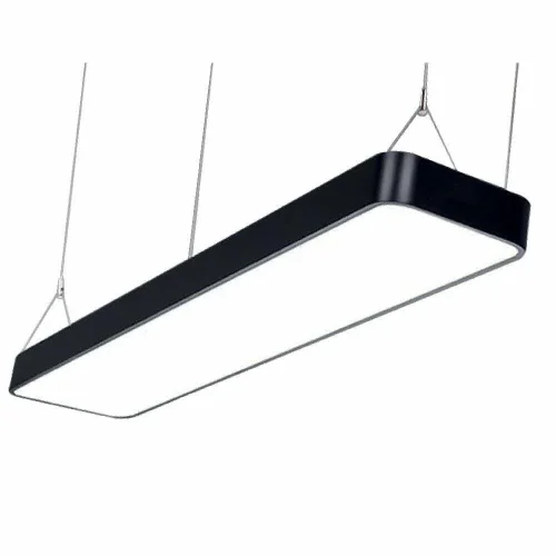 ACK AL02-10201 Oval Köseli Dikdörtgen Led Panel Armatür 15X120 50W 3000K IP20 - 1