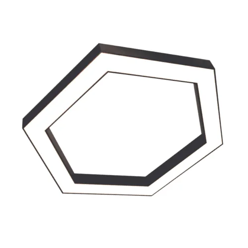 ACK AL02-16401 Led Dekoratif Armatür 3000K W:80mm H:85mm 38W 40cm Altıgen Tip - 1