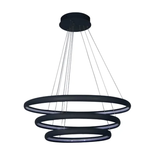 ACK AL02-29301 Led Dekoratif Armatür 3000K W:35mm H:8mm 56W Ø30-40-50cm 3 Halka Tip - 1