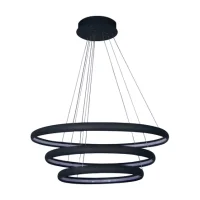 ACK AL02-29501 Led Dekoratif Armatür 50-60-70cm Üç Simetrik Halka Tipi 85W 3000K - 1