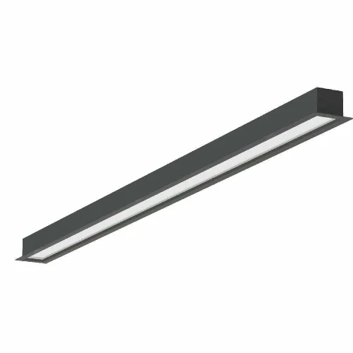 ACK AL03-22231 Siva Alti Led Linear Armatür 44W 1210mm 6500K Siyah Enec Driver - 1