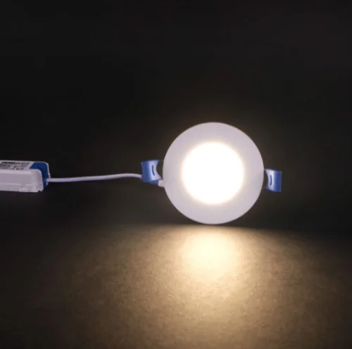 ACK AP01-00300 3W Beyaz 3000K Sıva Altı Yuvarlak Led Panel - 1