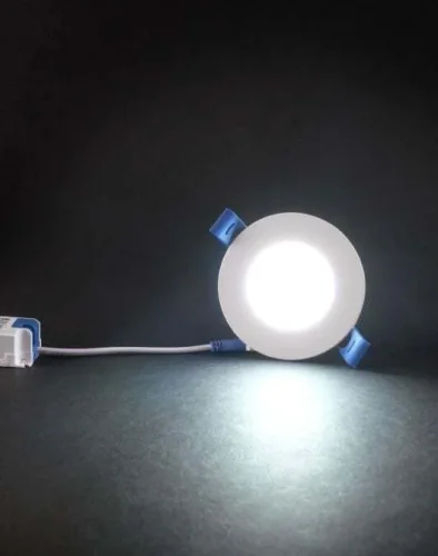 ACK AP01-00330 3W Beyaz 6500K Sıva Altı Yuvarlak Led Panel - 2