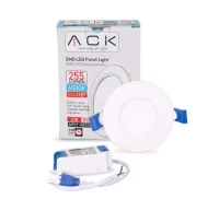 ACK AP01-00330 3W Beyaz 6500K Sıva Altı Yuvarlak Led Panel - 3