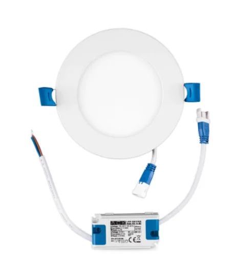 ACK AP01-00600 6W Beyaz 3000K Sıva Altı Yuvarlak Led Panel - 1