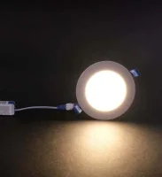 ACK AP01-00600 6W Beyaz 3000K Sıva Altı Yuvarlak Led Panel - ACK (1)