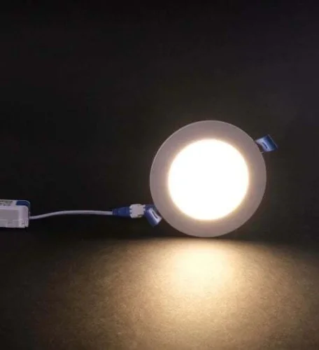 ACK AP01-00600 6W Beyaz 3000K Sıva Altı Yuvarlak Led Panel - 2