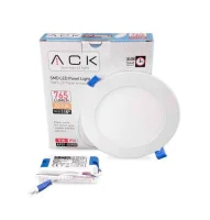 ACK AP01-00900 9W Beyaz 3000K Sıva Altı Yuvarlak Led Panel - 3