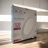 ACK AP01-01830 18W Beyaz 6500K Sıva Altı Yuvarlak Led Panel - 3