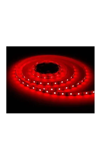 ACK AS01-02504 2835 Kırmızı 12V 120 Led/Metre Şerit Led 5 Metre - 1