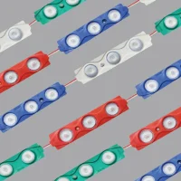 ACK AS04-00204 3X1,32W 12V Seffaf Kirmizi Led Modül - 1