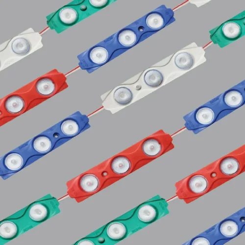 ACK AS04-00204 3X1,32W 12V Seffaf Kirmizi Led Modül - 1