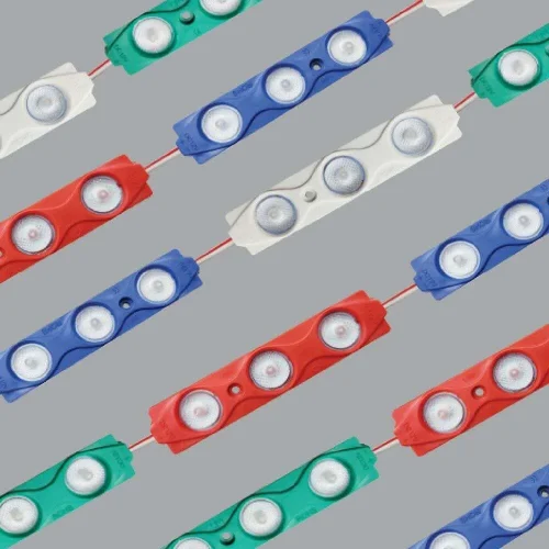 ACK AS04-00205 3X1,32W 12V Seffaf Yesil Led Modül - 1