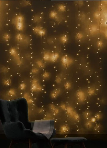 ACK AS90-00100F 10mt 100Led 3000K 220V Lüks Seri Eklenebilir Led Flashlı Beyaz Kablo A - 1