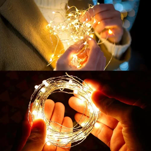 ACK AS90-00990 10mt 100Led 3000K Peri Led Süsleme Işığı - 2