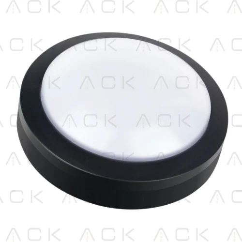 ACK AT10-51831 18W Siyah 6500K IP65 Led Tavan Ve Duvar Armatürü - 1